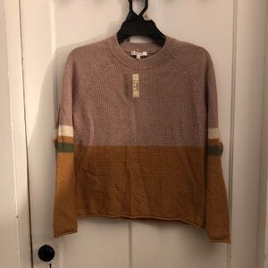 Madewell Color Block Sweater